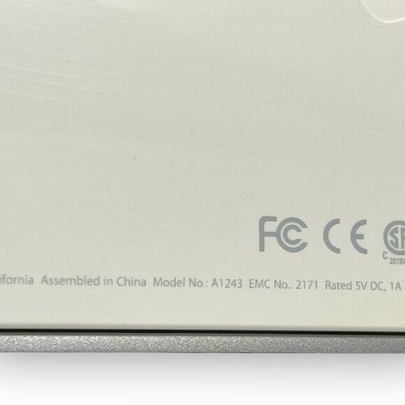 Apple A1243 USB Wired Aluminum Keyboard + Numeric Keypad Slim Used Good - Picture 8 of 8